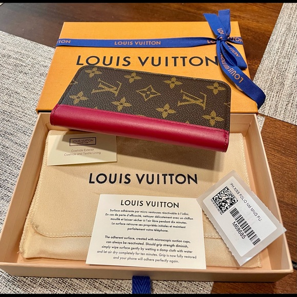 Louis Vuitton Accessories - BRAND NEW Pink Iphone X/XS case…never been used!